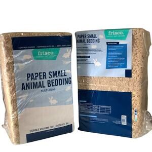 Frisco Small Animal Bedding, Natural, 2 Pack, 72-L Total Volume